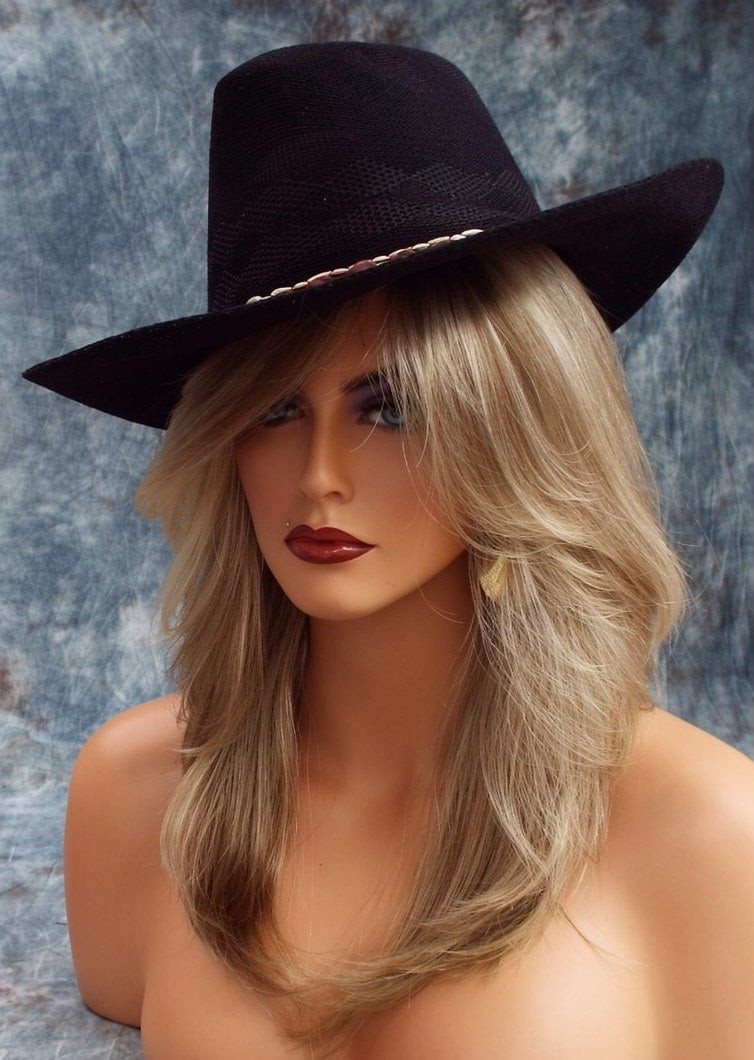 Mackenzie Lace Front Part Designer Wig ELEGANT SHARP ROOTED BLONDE | RH1488RT8 |