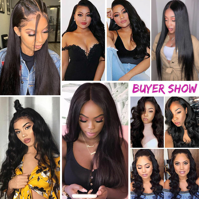 300G 3Bundles Weave Peruvian Real Virgin Human Hair Extensions Thick Weft Indian