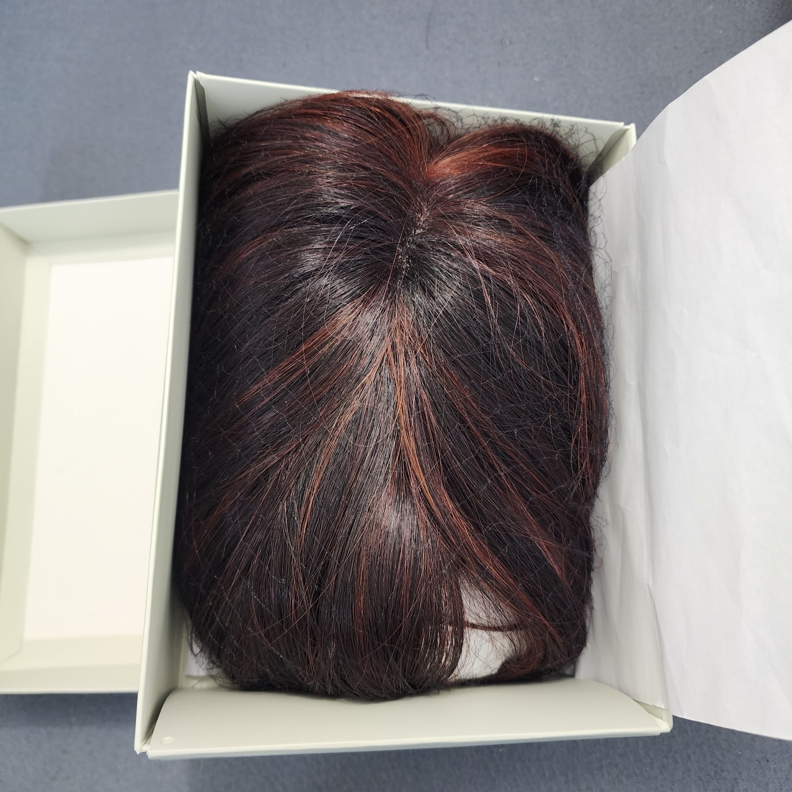 Jon Renau 366 easiPart HD XL 8″ HF Synthetic Hair Topper FS2V/31V Choc Cherry