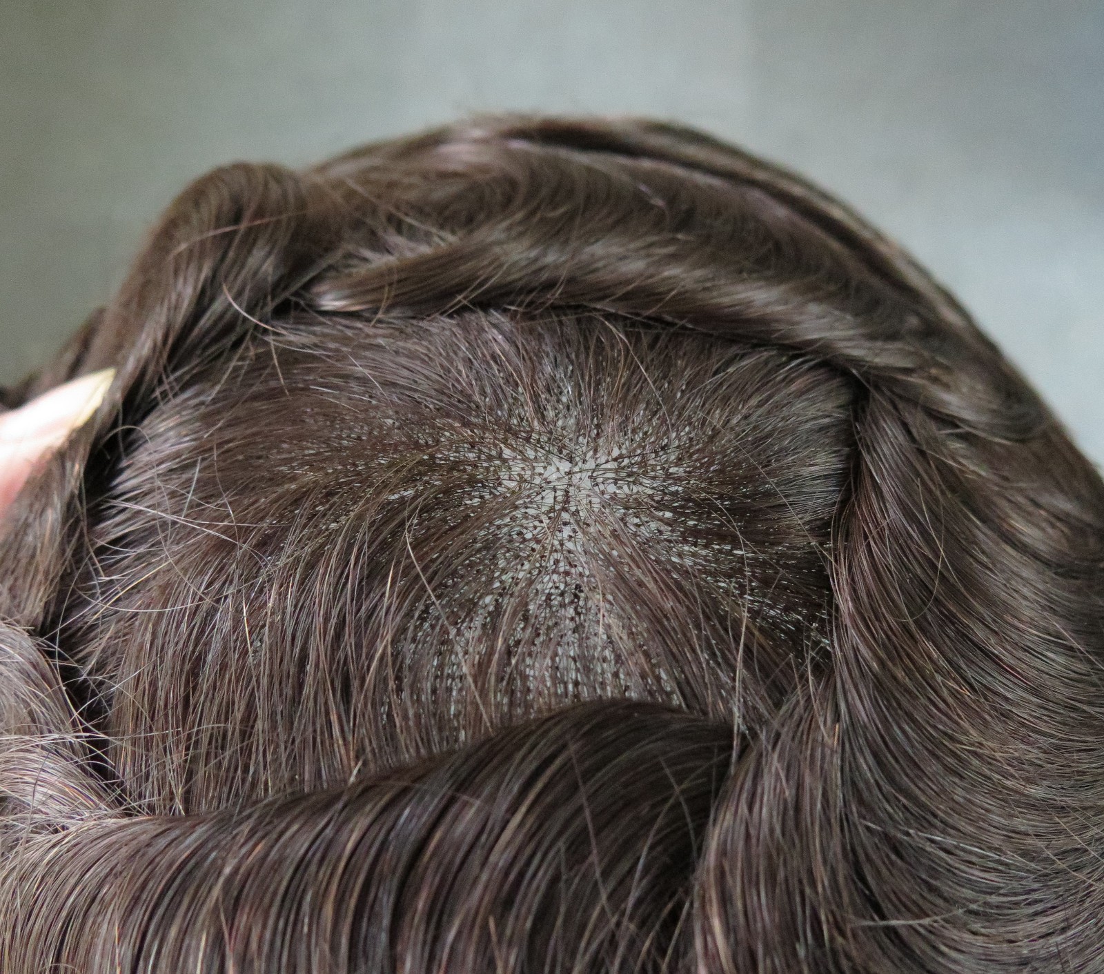 Toupee for Men Human Hair Replacement System Hairpieces French Lace Bella 8×10