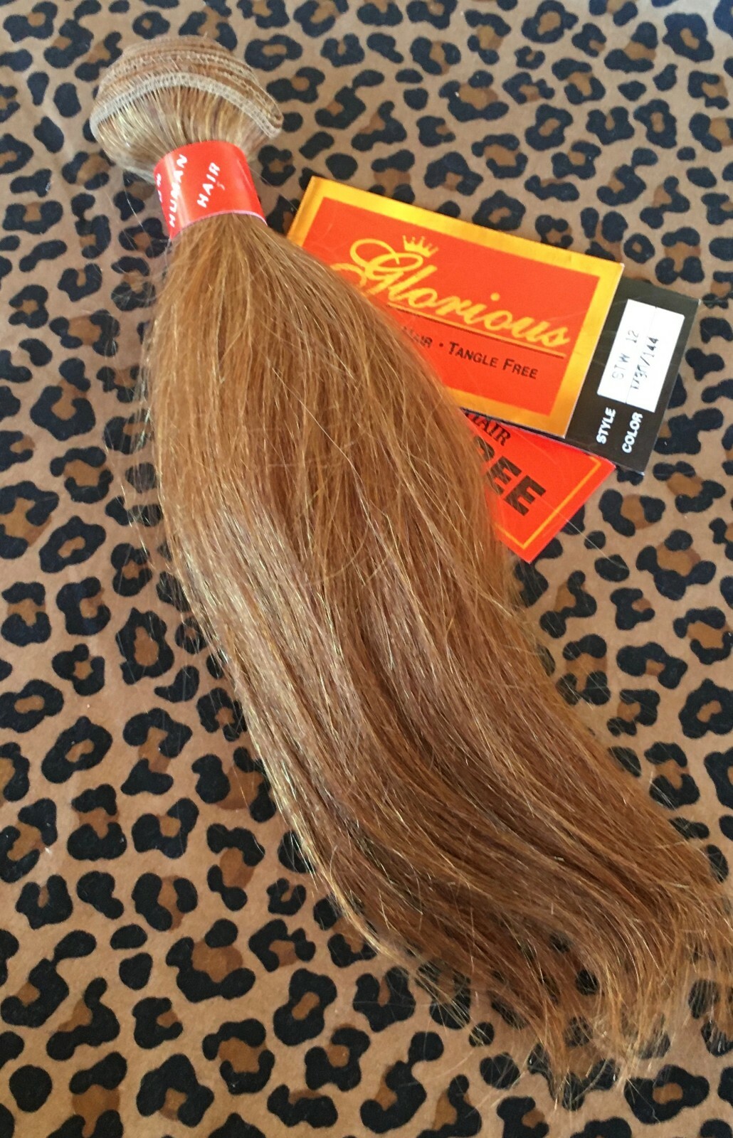 Glorious 100% Human Hair Tangle Free Hair Extension STW 12 Inch M30/144