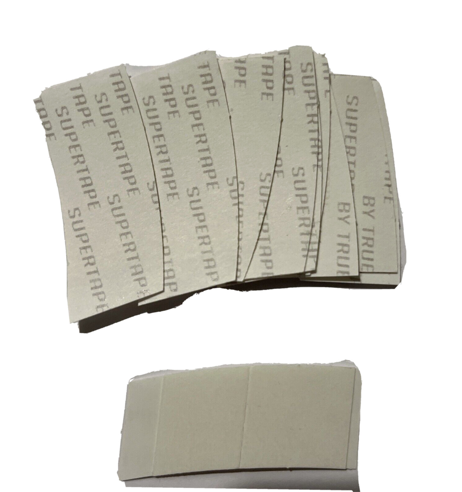 Super Tape Mini”C”Bonding Adhesive Tabs-Supertape Lace Wig Hair Piece-108 Pc-NEW