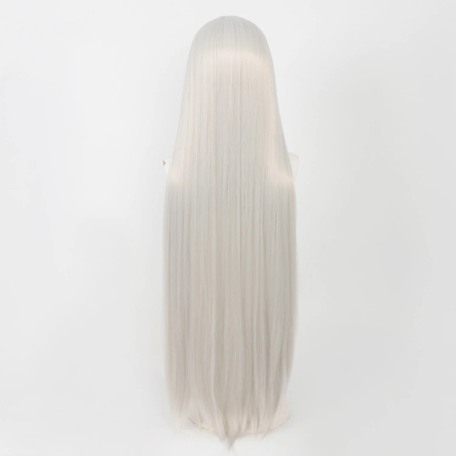 40Inch Long Straight Universal Hand Hooked Lace Front Wig Synthetic Hair Wig for