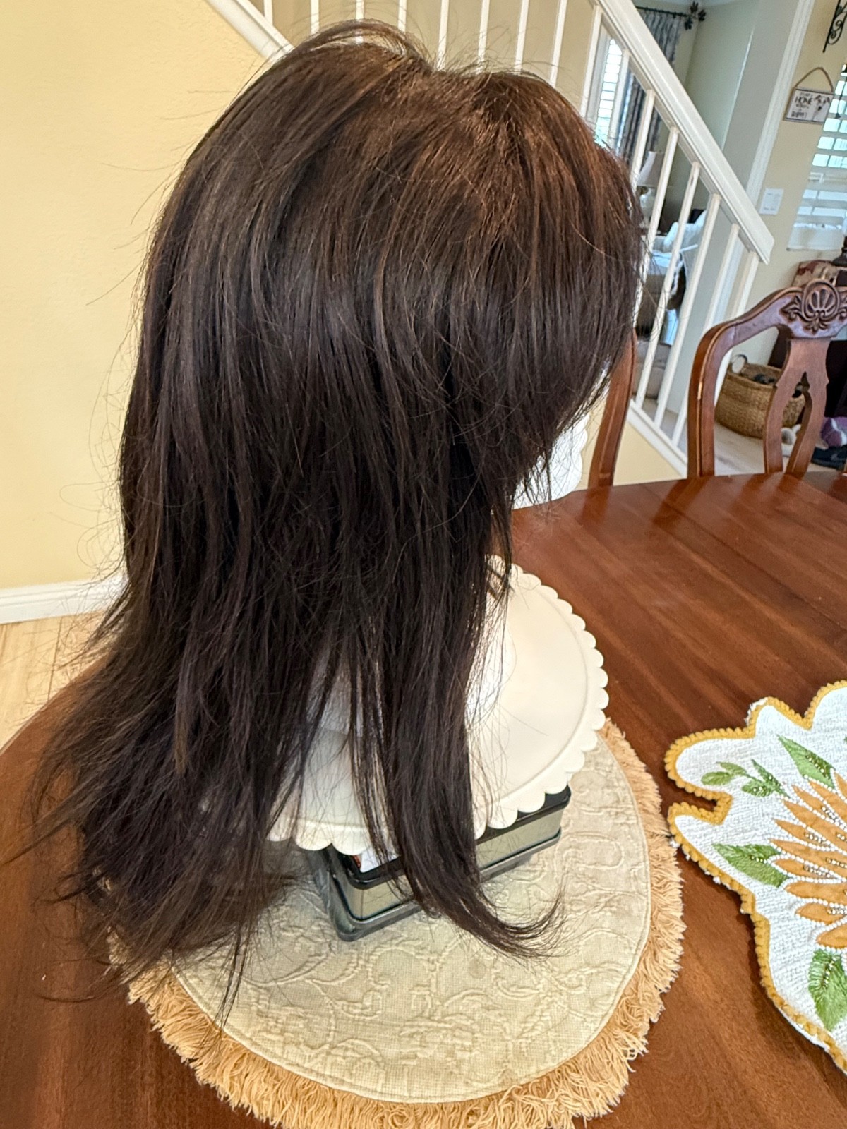 Tony of Beverly Bennett Wig- Ginger Brown; EUC