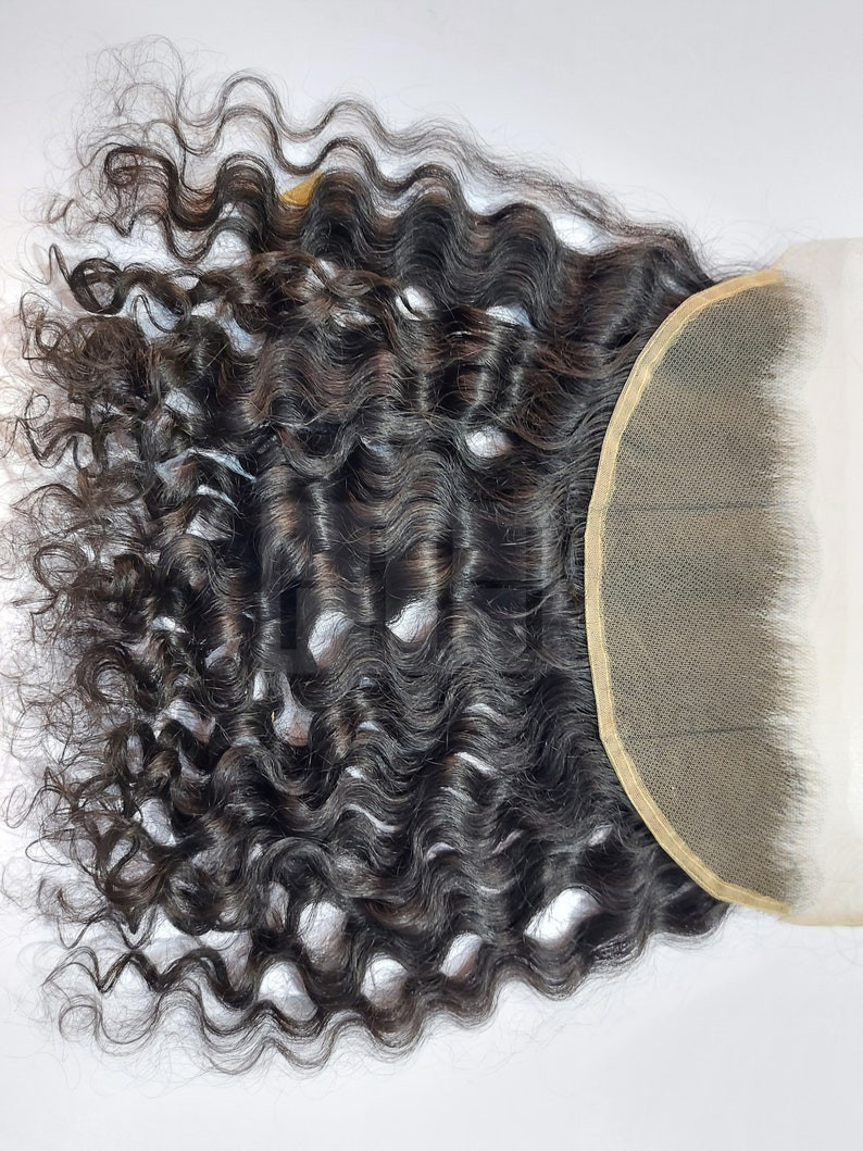 22 inch Raw Indian Lace Frontal – 13×4 Transparent Swiss Lace | 100% Unprocessed