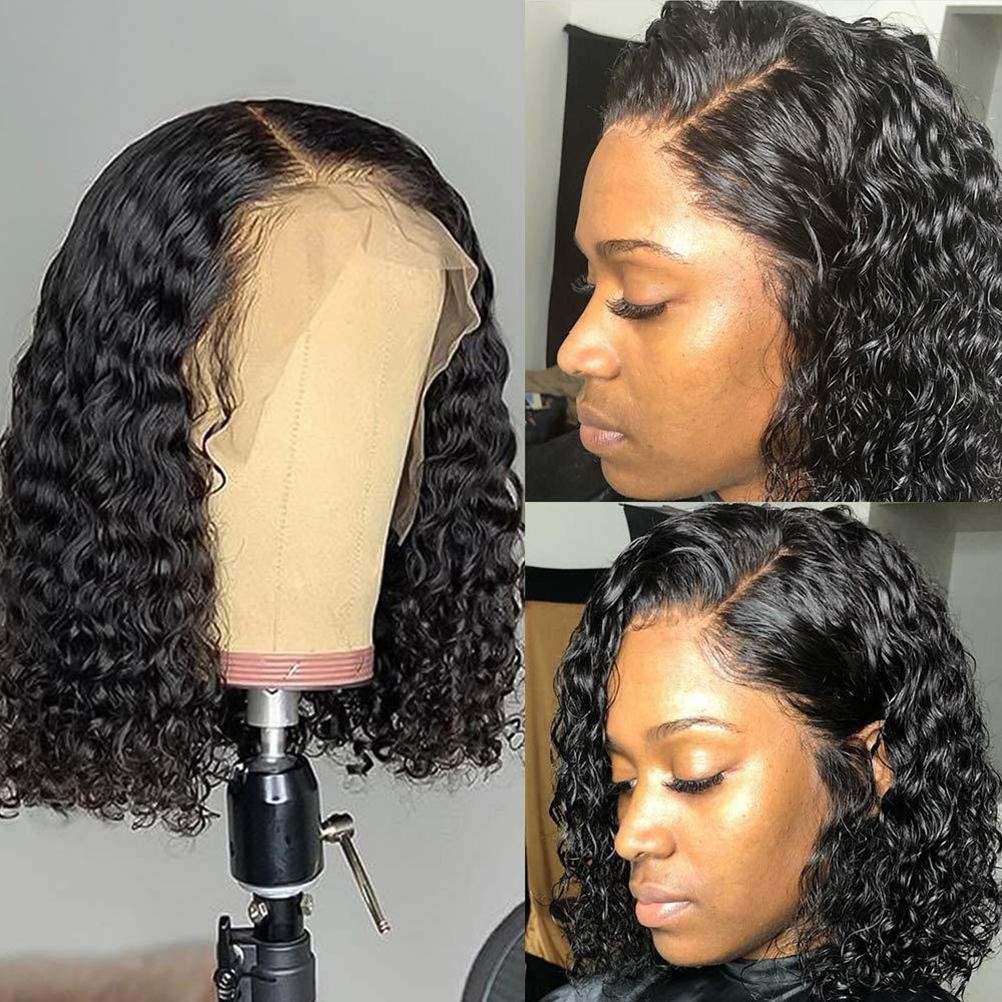 300g Deep Wave Wigs Long-lasting Wavy Wig For Personal Hair Care