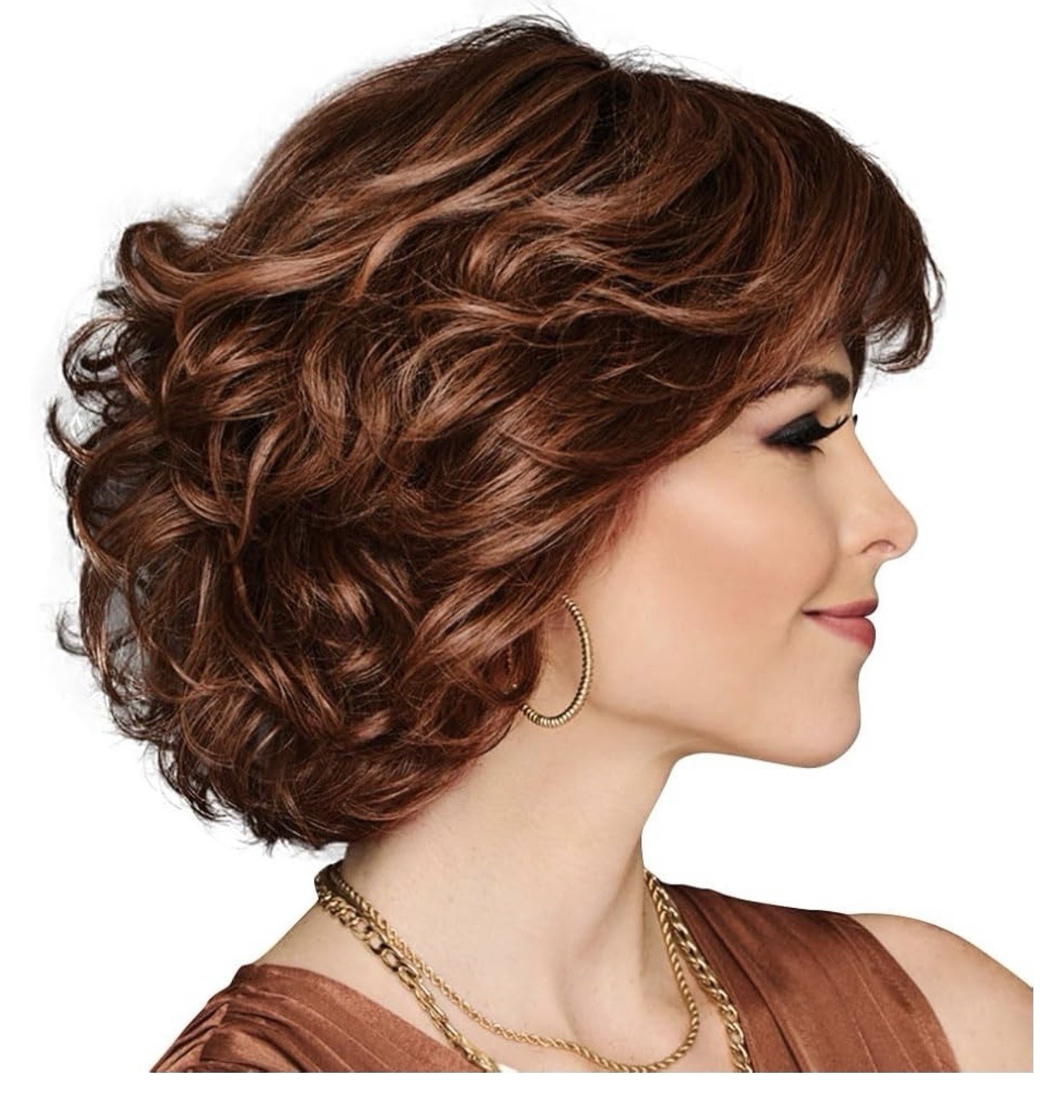 GABOR Gimme Drama Chin-Length Pageboy Long Layered Bob Wig by Hairuwear