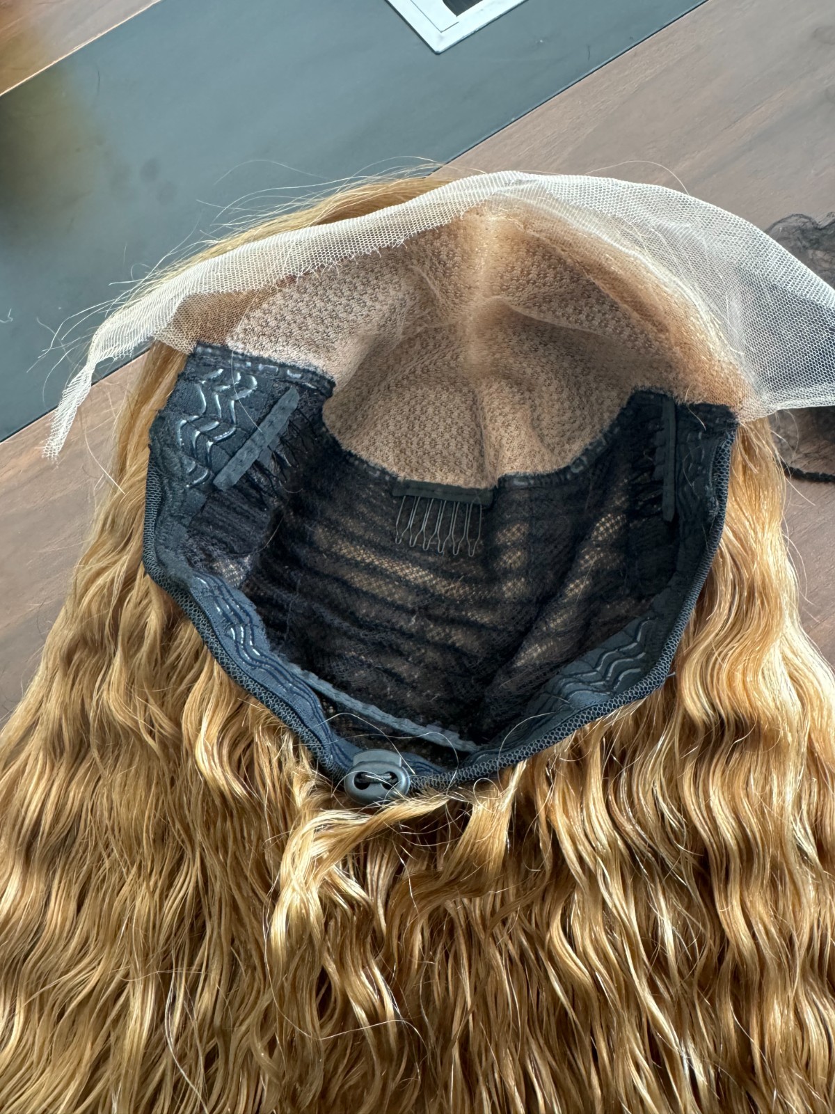 6*9 18in 180% deep wave hd ombre color wig 180% density 100% raw Human Hair