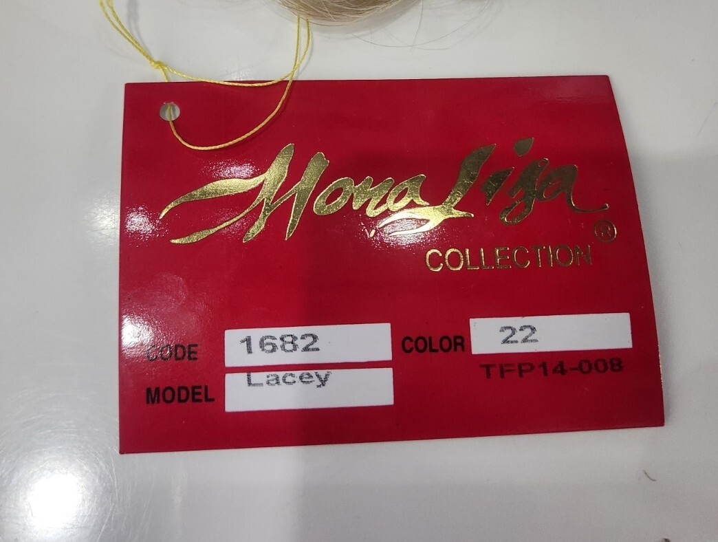 3.5″ Curly Scrunchie Ponytail Synthetic 22 Champagne Blond Messy Bun