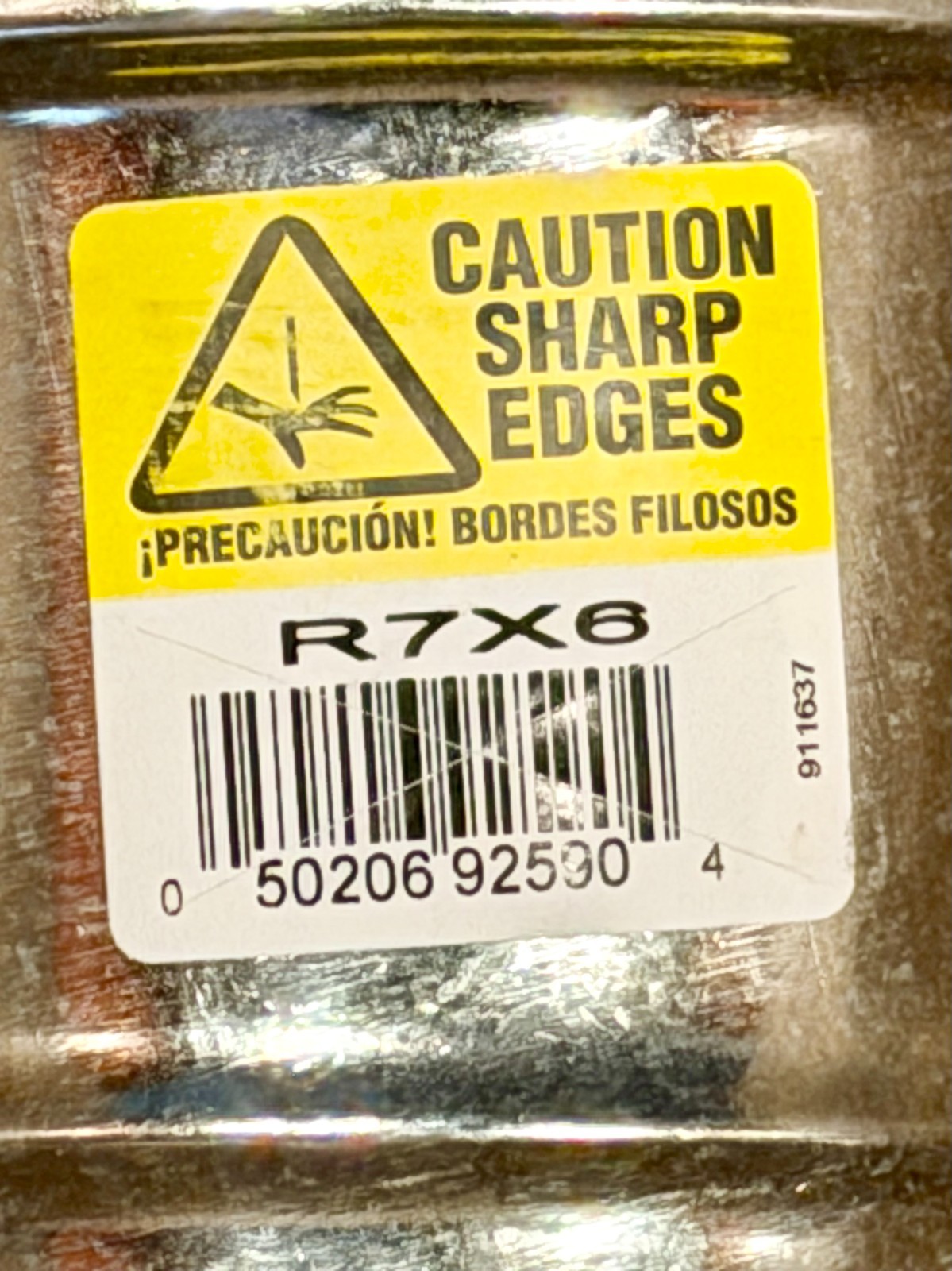 12x Master Flow Round Reducer 7 in to 6 in Galvanized Steel R7X6