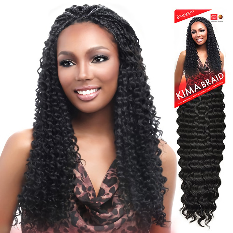 HARLEM125 SYNTHETIC CROCHET HAIR KIMA BRAID – BRAZILIAN TWIST 20″