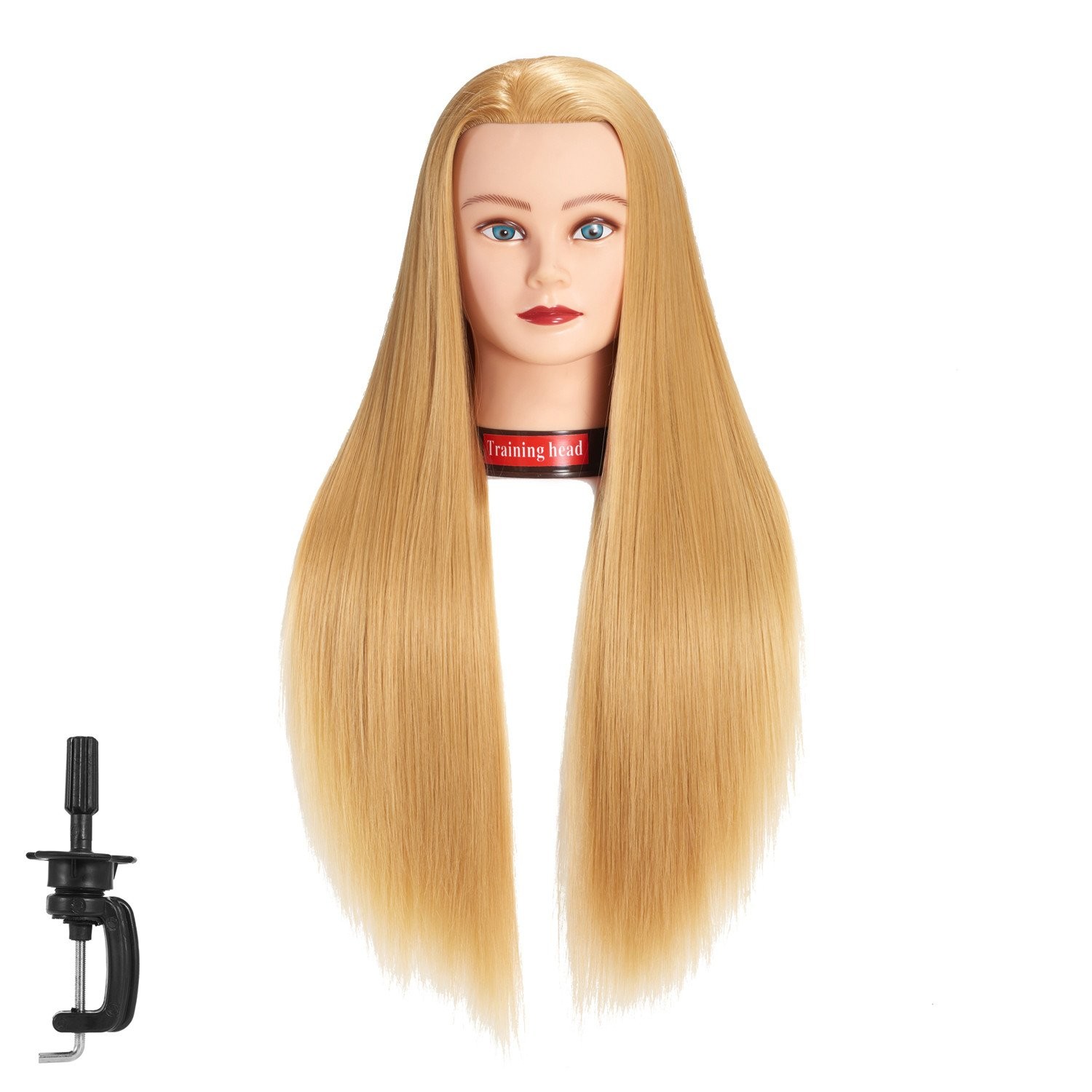 Traininghead 26″-28″ Mannequin Head Hair Styling Training Head Manikin Cosmet.