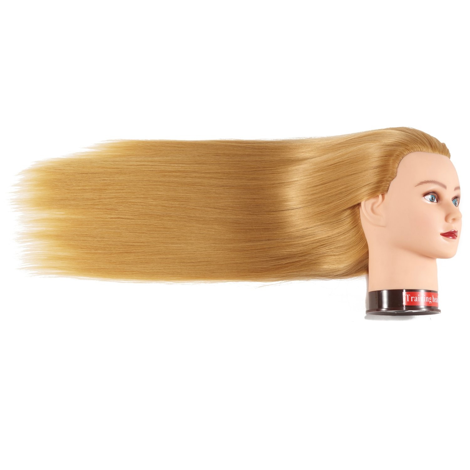 Traininghead 26″-28″ Mannequin Head Hair Styling Training Head Manikin Cosmet.