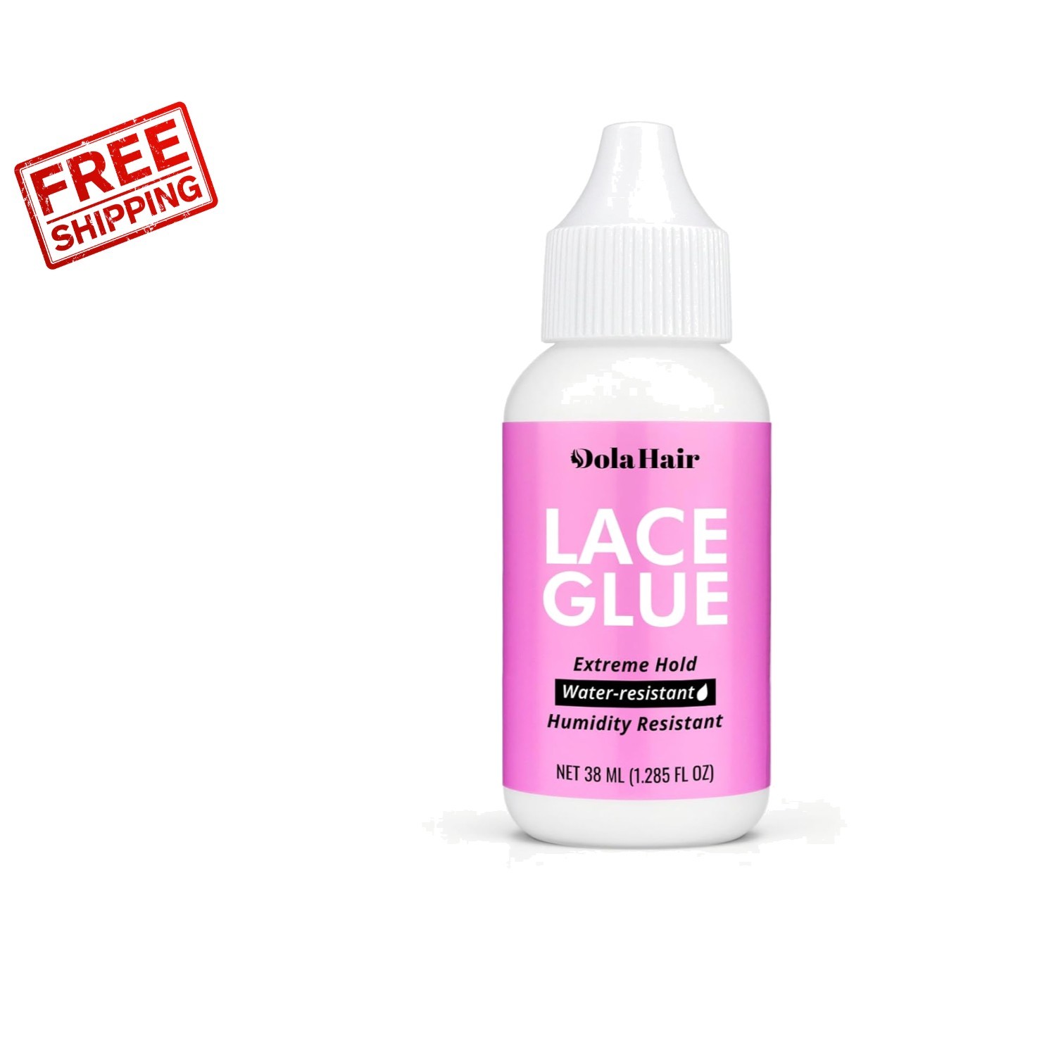 Safe & Strong Extreme Hold Lace Glue – 1.3oz Waterproof for Wigs & Hair Systems