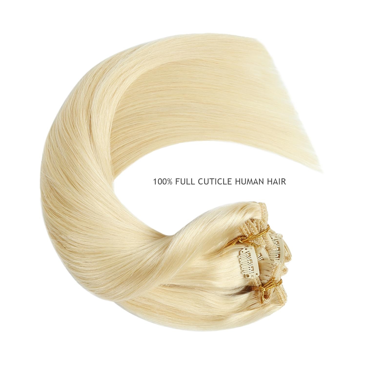 Clip In Hair Extensions Human Hair Invisible Remy Thick Highlight Fashion Hair