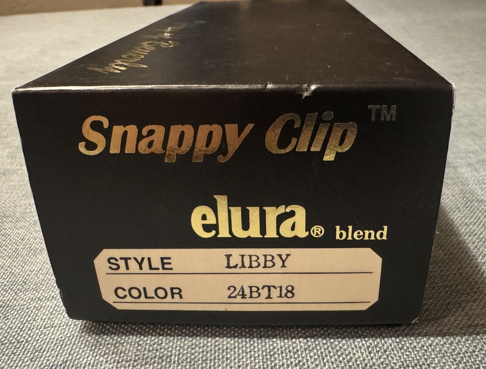 Tony of Beverly Elura Snappy Clip Libby 11″ Curly Ponytail in 24BT18 with Box