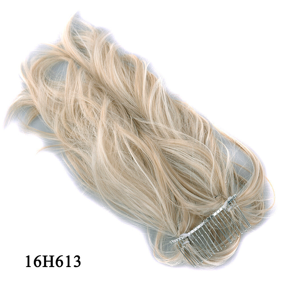 Messy Bun Hairpiece Comb Clip in Ponytails Pony Tail Hair Chignon Updo for Women