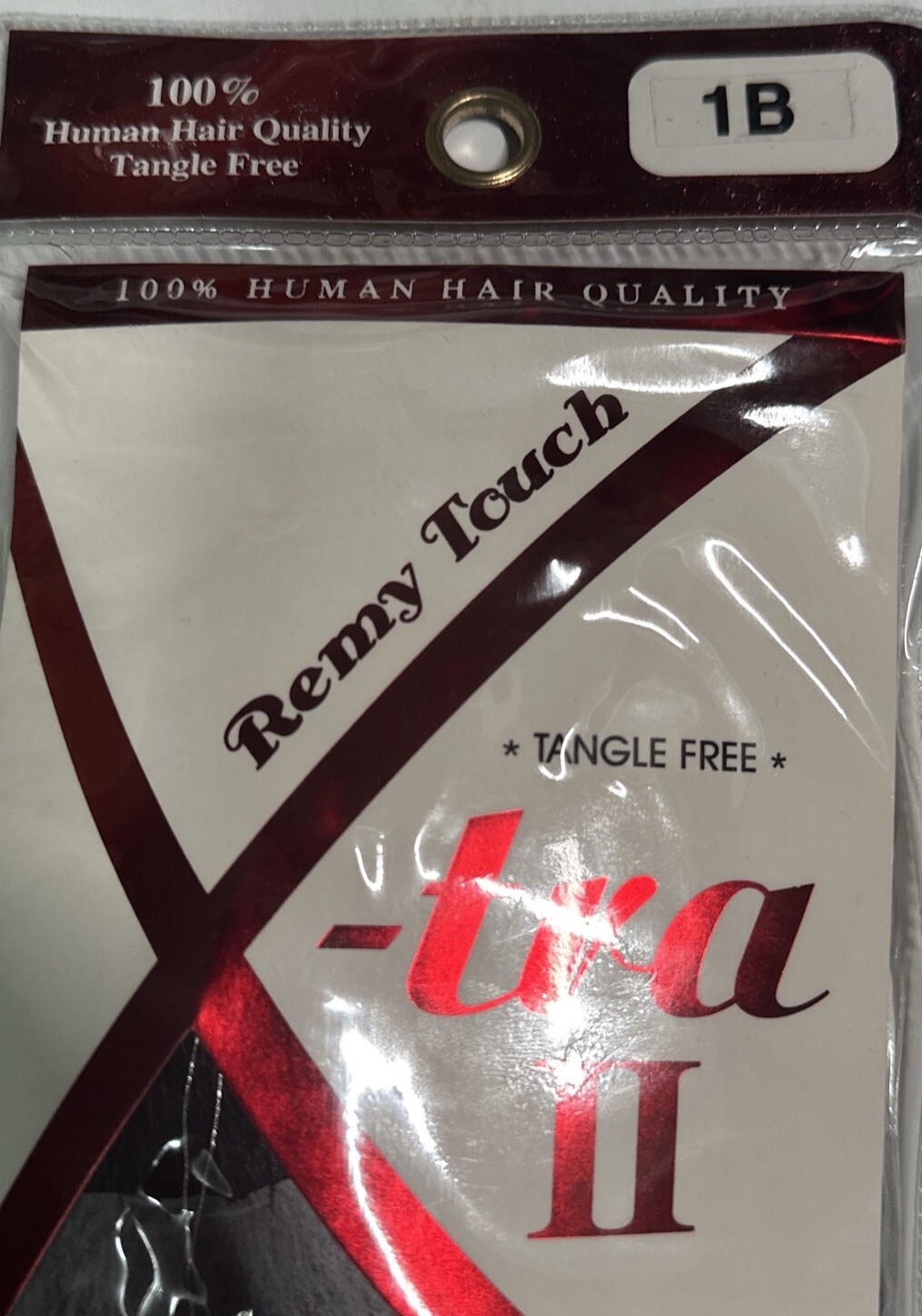 18″ 100% Human Hair Quality Remy Touch Tangle Free Yaki Hair Extensions Color 1