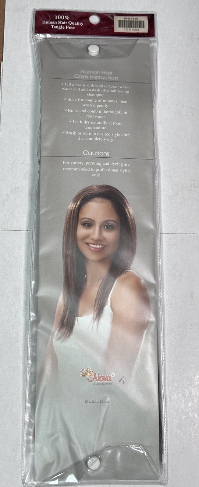 10″ 100% Human Hair Quality Remy Touch Tangle Free Yaki Hair Extensions Color 2