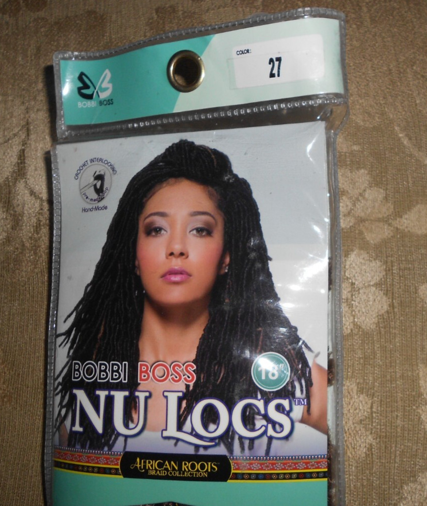 Bobbi Boss Nu Locs American Roots Braid Collection 3 Packs 18′ Color 27
