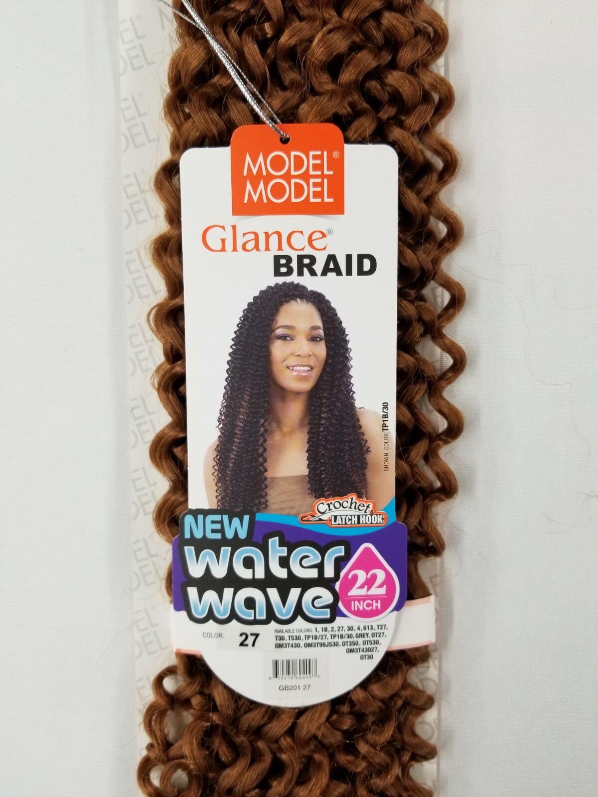 Model Model Glance Water Wave Crochet Braiding Hair