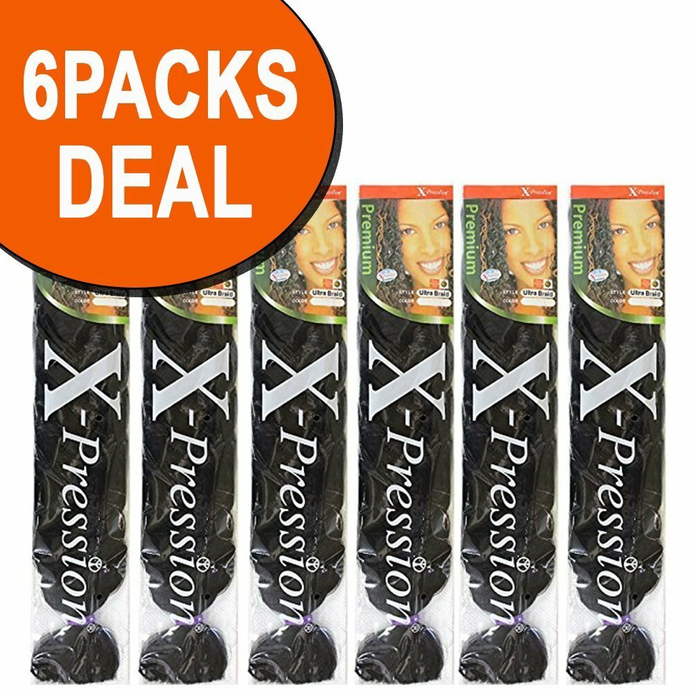 X-pression Ultra Braid Pack of 6 #2