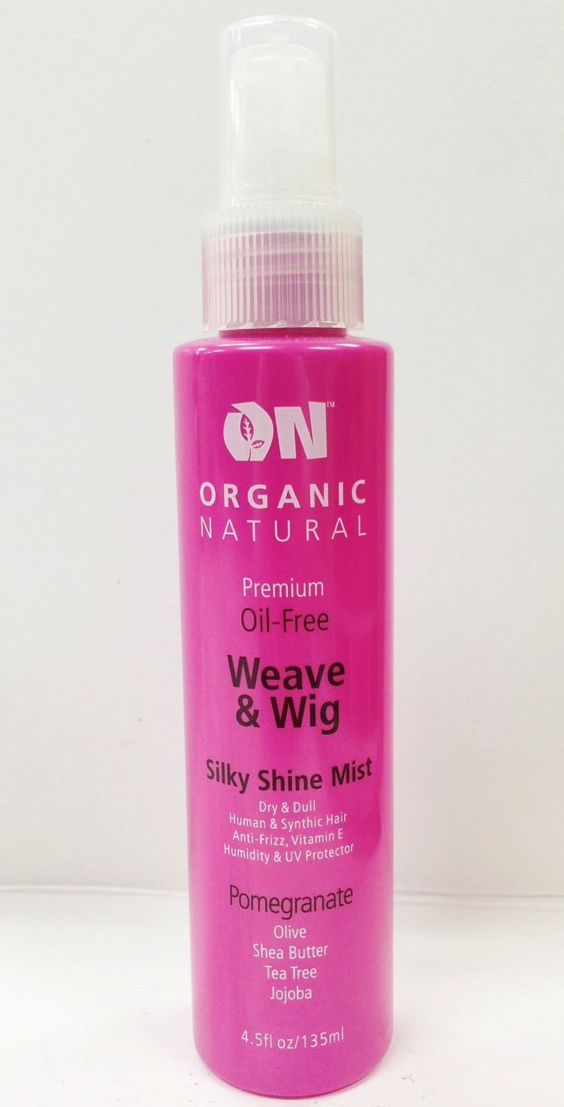 ON ORGANIC NATURAL PREMIUM OIL FREE SILKY SHINE MIST POMEGRANATE 4.5oz