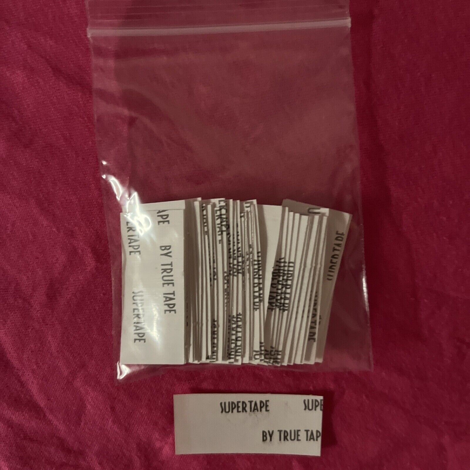 Supertape Mini Tabs Straight Cut 72 Strips by True Tape.