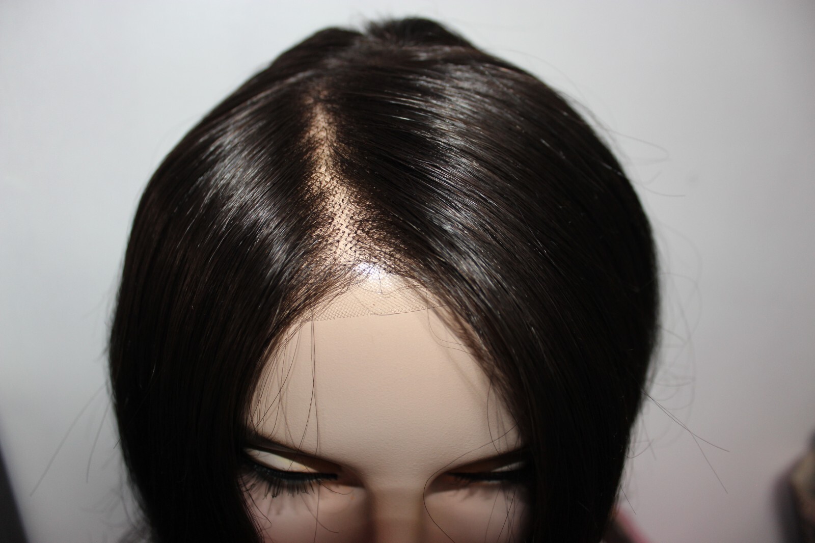 jon renau cameron lite lace front hand tied wig in dark brown color 4