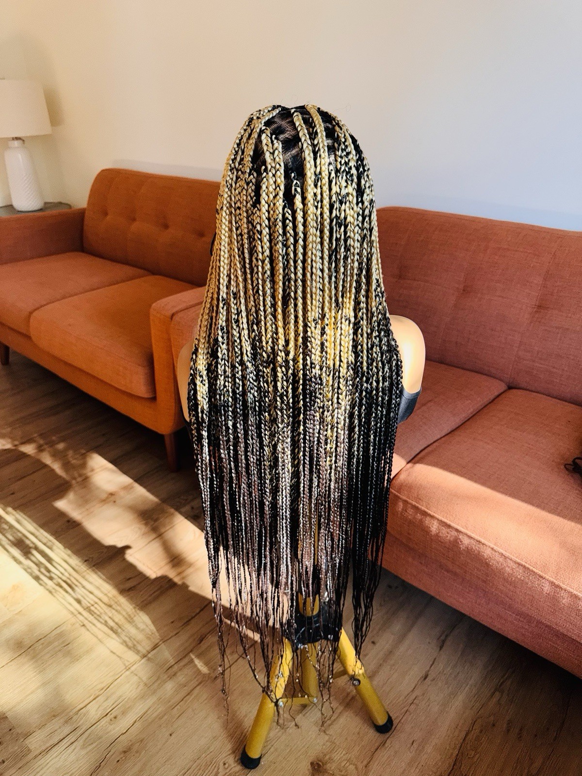 braided 360 Frontal length READY TO SHIP