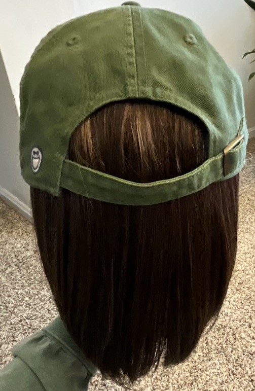 HALO BOB Wig by Rene of Paris Marble Brown Color, Great For wearing with a Hat