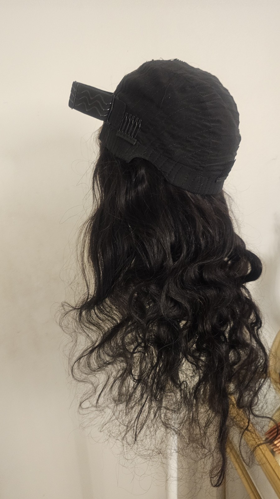 High Quality natural 28 ” straight 100% Virgin Human Hair Lace closure Wig.