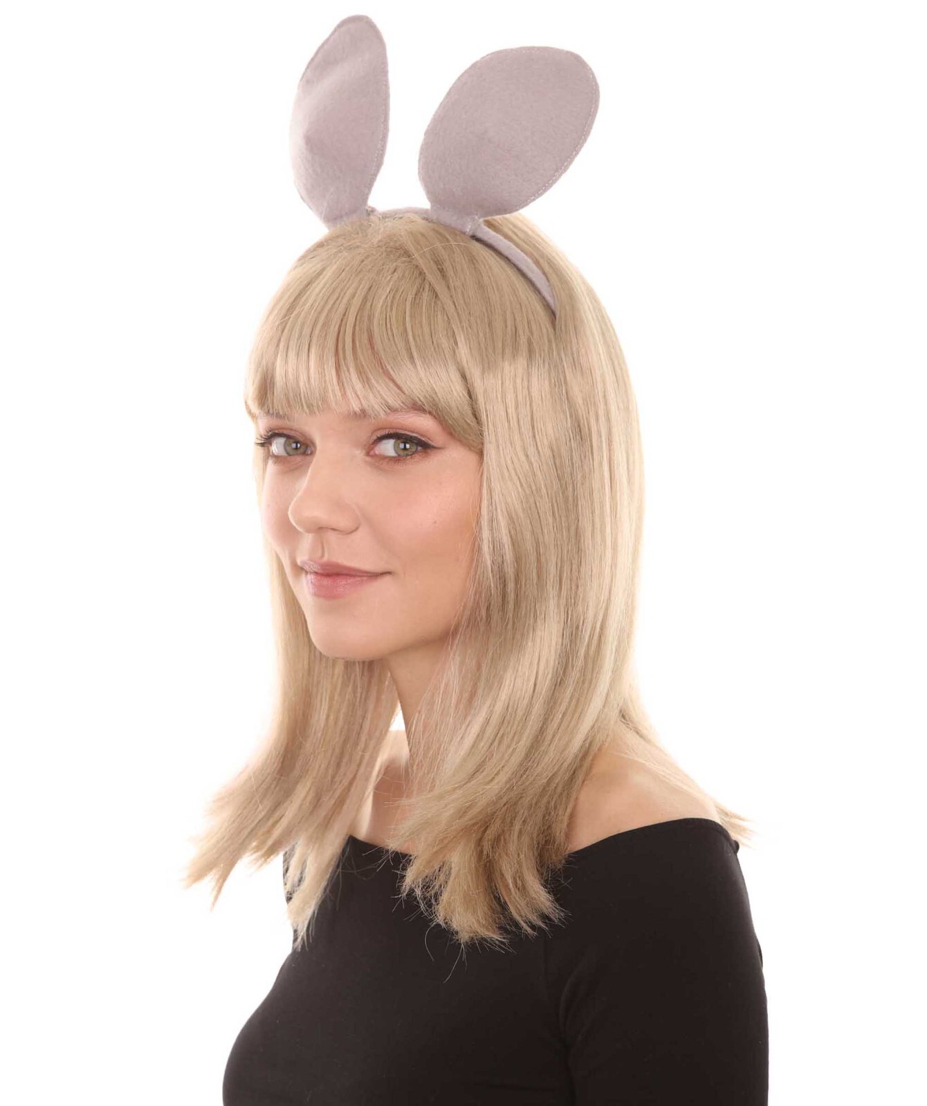 HPO Womens Giants Wig with Ears,TV/Movie Wigs,Flame-retardant Synthetic Fiber.