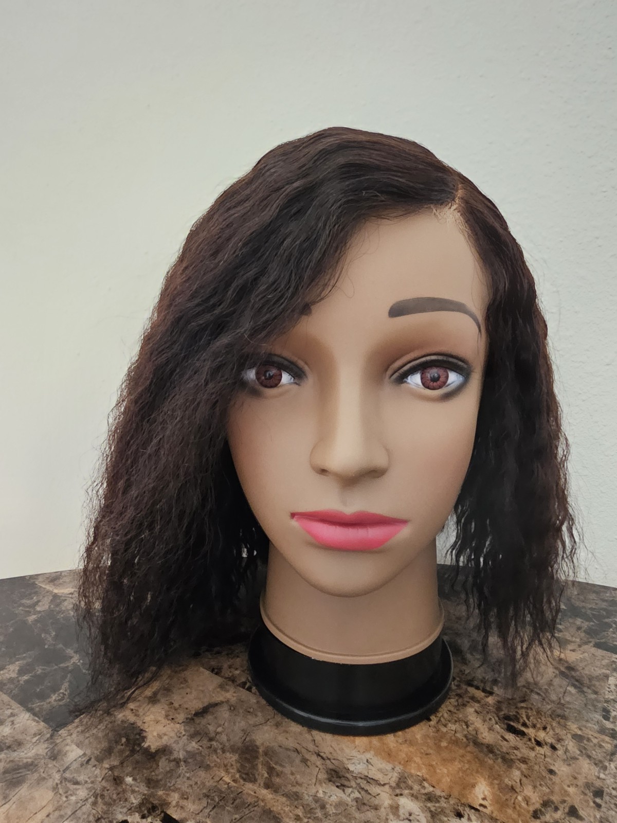 Luvme Hair Boho Bohemian Curly Minimalist HD Lace Glueless Bob Wig