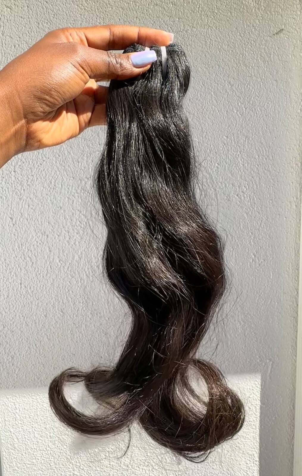 18″ Indian Natural Wave (unprocessed)