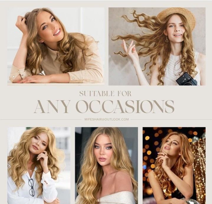 Mifes Tape in Hair Extensions Human Hair #P27/613 Balayage Color 20pcs/40g ..328