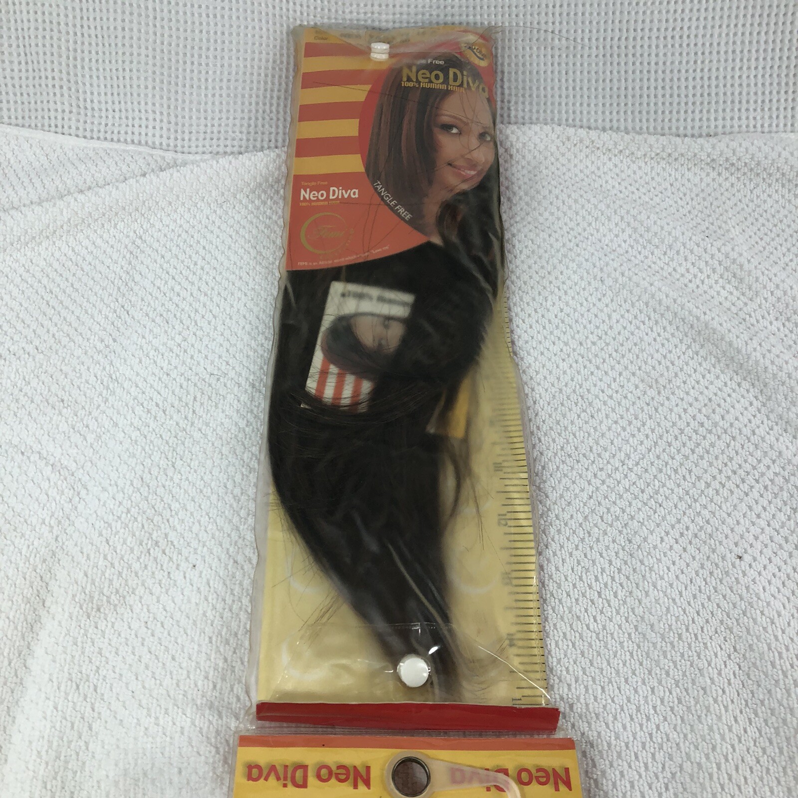 Neo Diva tangle free 100% human Hair Yaki 12” color: FM1B/30