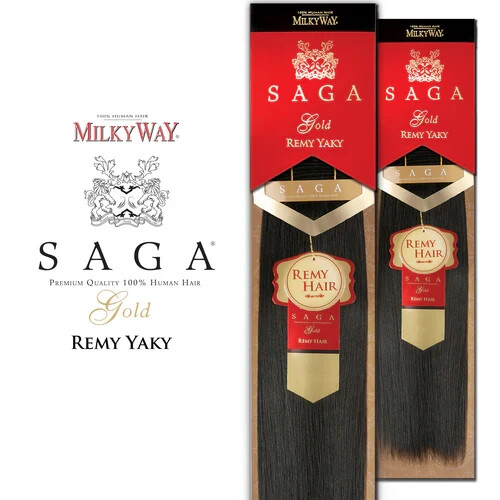 SAGA GOLD YAKY 100% HUMAN REMY HAIR 10″-18″ **FREE SHIPPING**