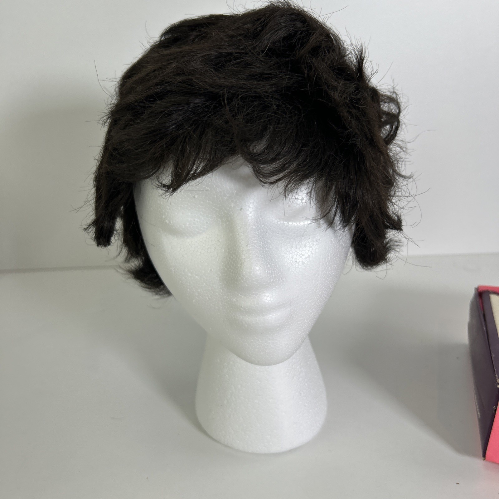 Eva Gabor Wig Josef Of Rome Short Dark Brown Wavy PermaTease