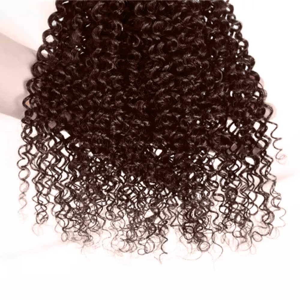 Ubinica Chocolate Brown 4 Human Hair Bundles 18 20 22 Inch Jerry Curly Bundles
