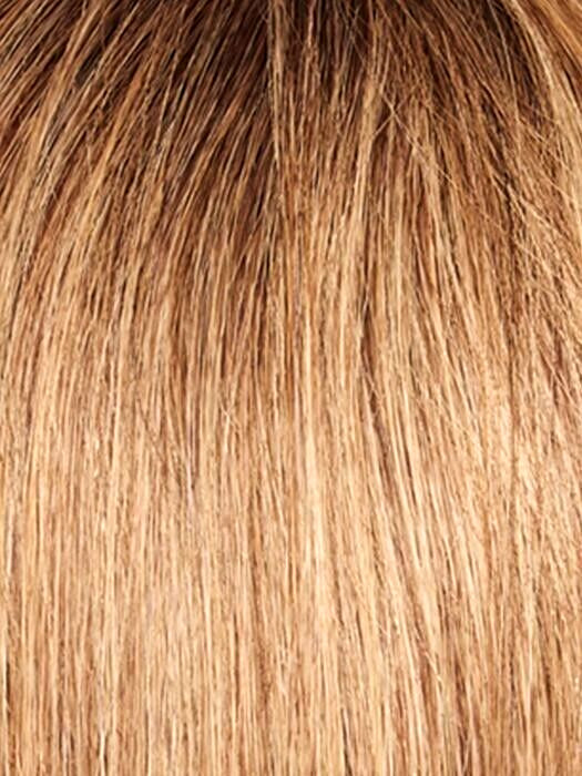RAQUEL WELCH TOPPER-16″TOP BILLING-14/25SSHoneGingerHumanHairMonoTopBASE8.5″X10″