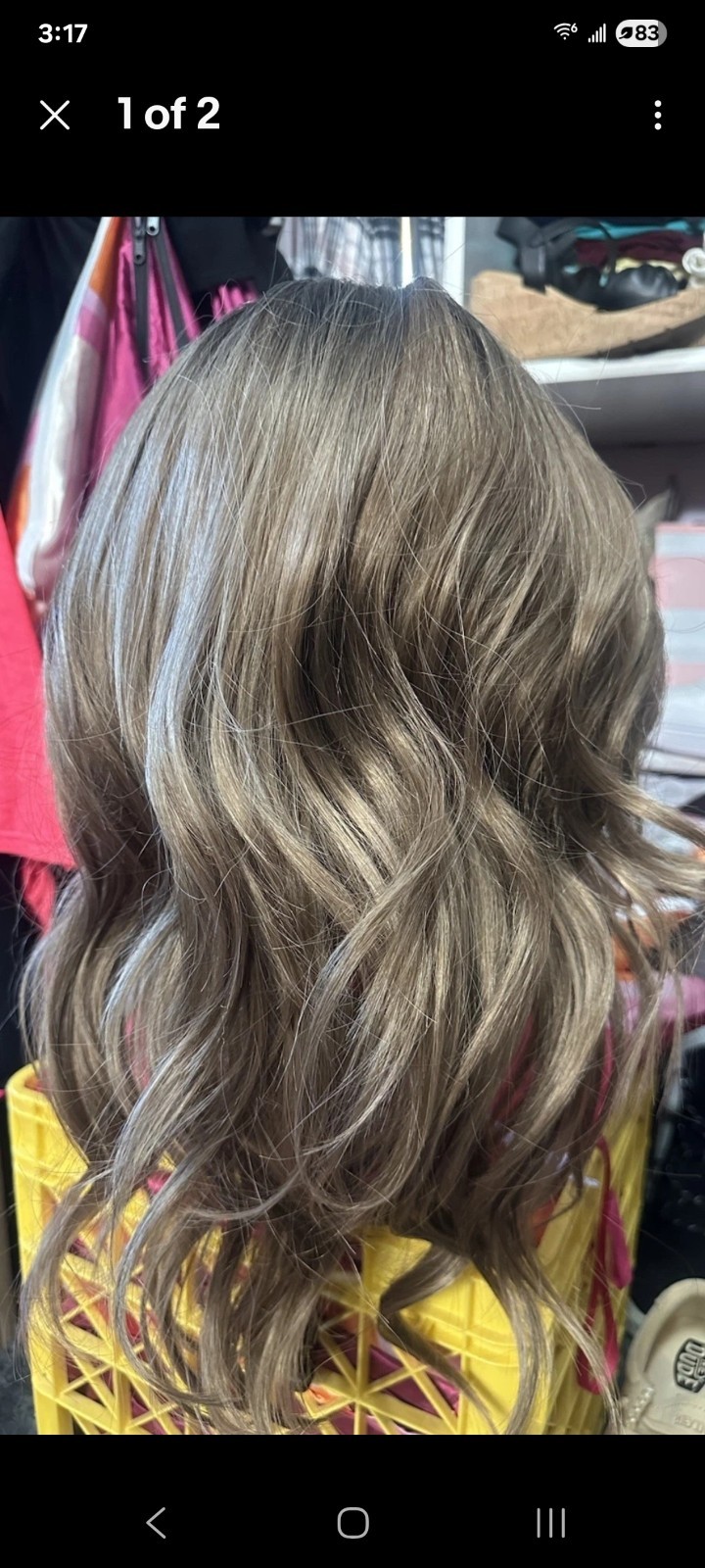 NWT – Chelsey Smith Crowns – Light Brown With Dark Root
