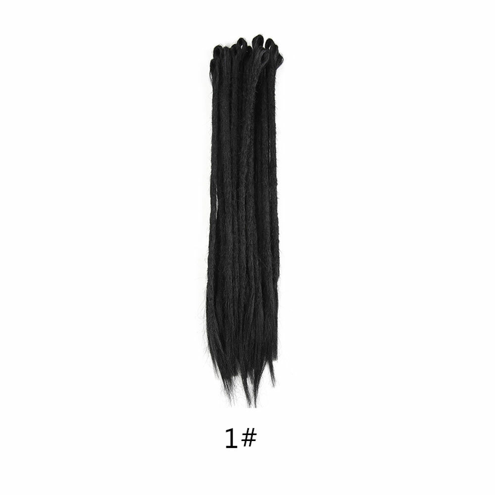 20inch Ombre Dreadlocks Hair Extensions Synthetic Crochet Braiding Dreads Loc