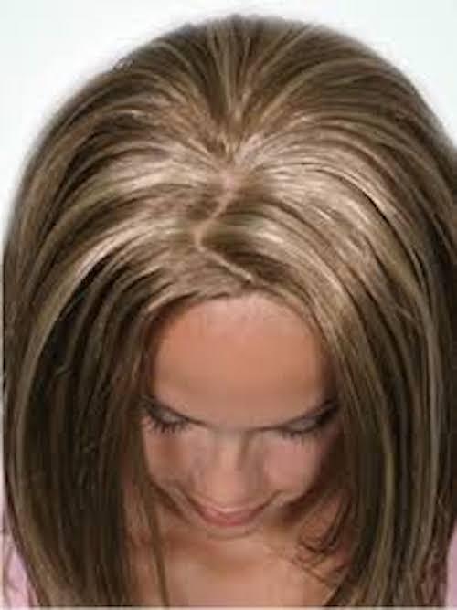” Heather ” Drag Queen Cross Dresser Cosplay 18 inch Straight Wig Zig Zag Part