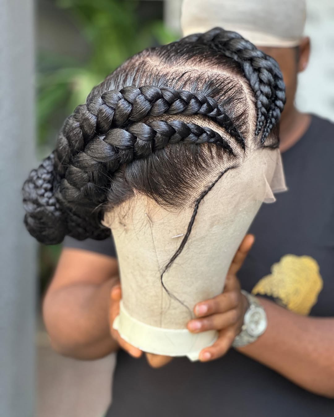 Braided wig, Box Braided wig, Knotless Braided wig, wigs for Black women