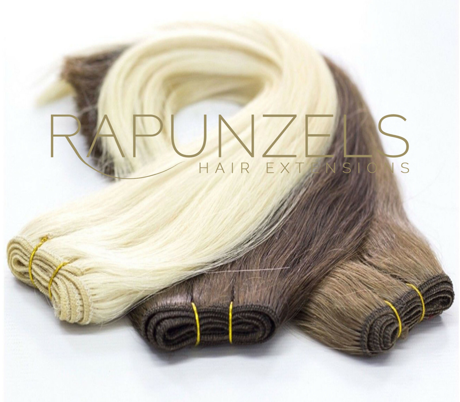 Hair extensions weave/weft DIY clip in full head 110grams in 16″, 20″ 24″ length