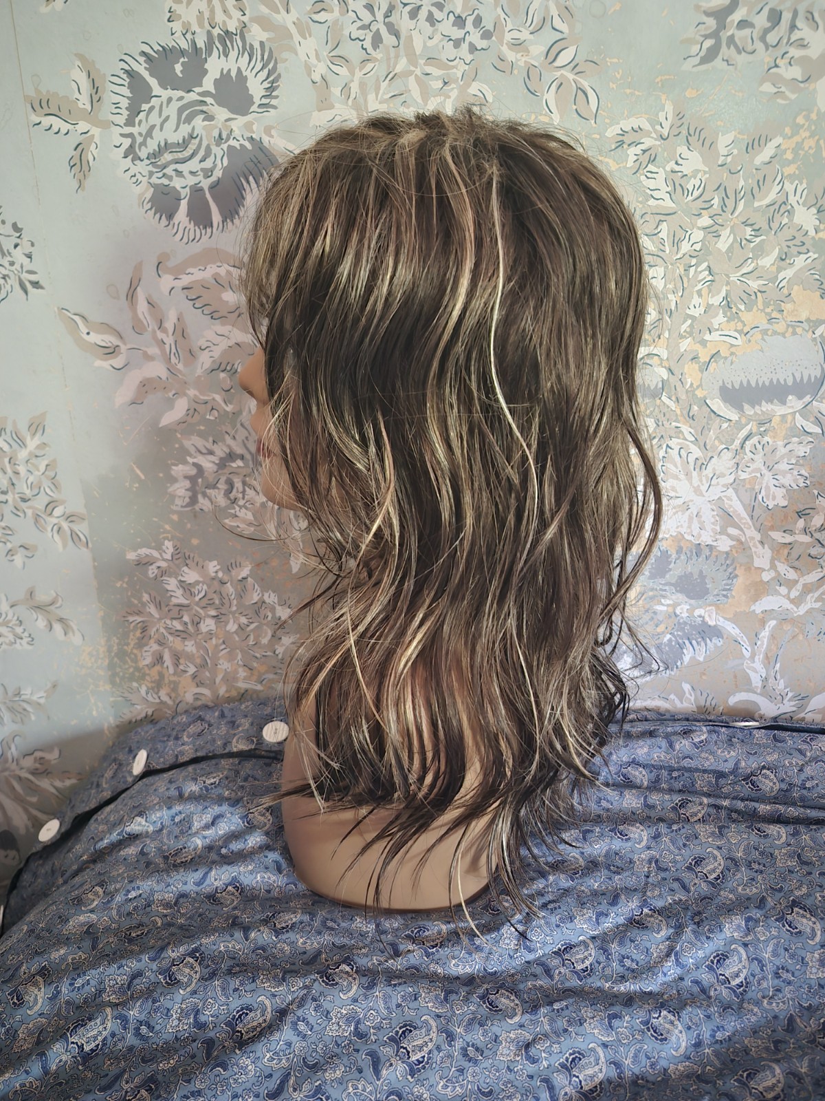 Estetica Naturalle Ocean Lace Front Wavy Layered Synthetic Wig Adjustable Strap