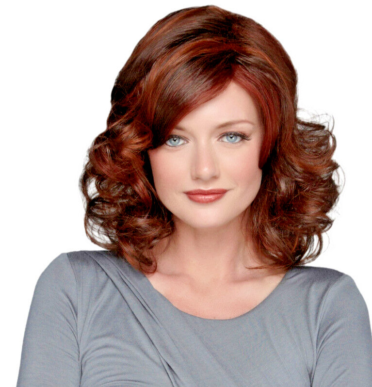 CASUAL CURLS TressAllure Wig LPC1801 AllColor LaceFront LaceSidePart HandKnotted