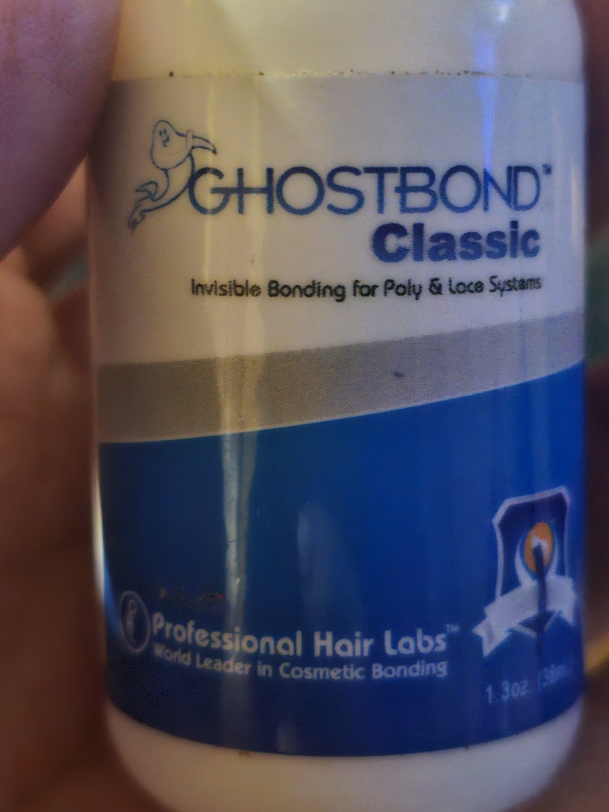Professional Hair Labs Ghost Bond Classic Glue 1.3oz Water & Oil Resistant