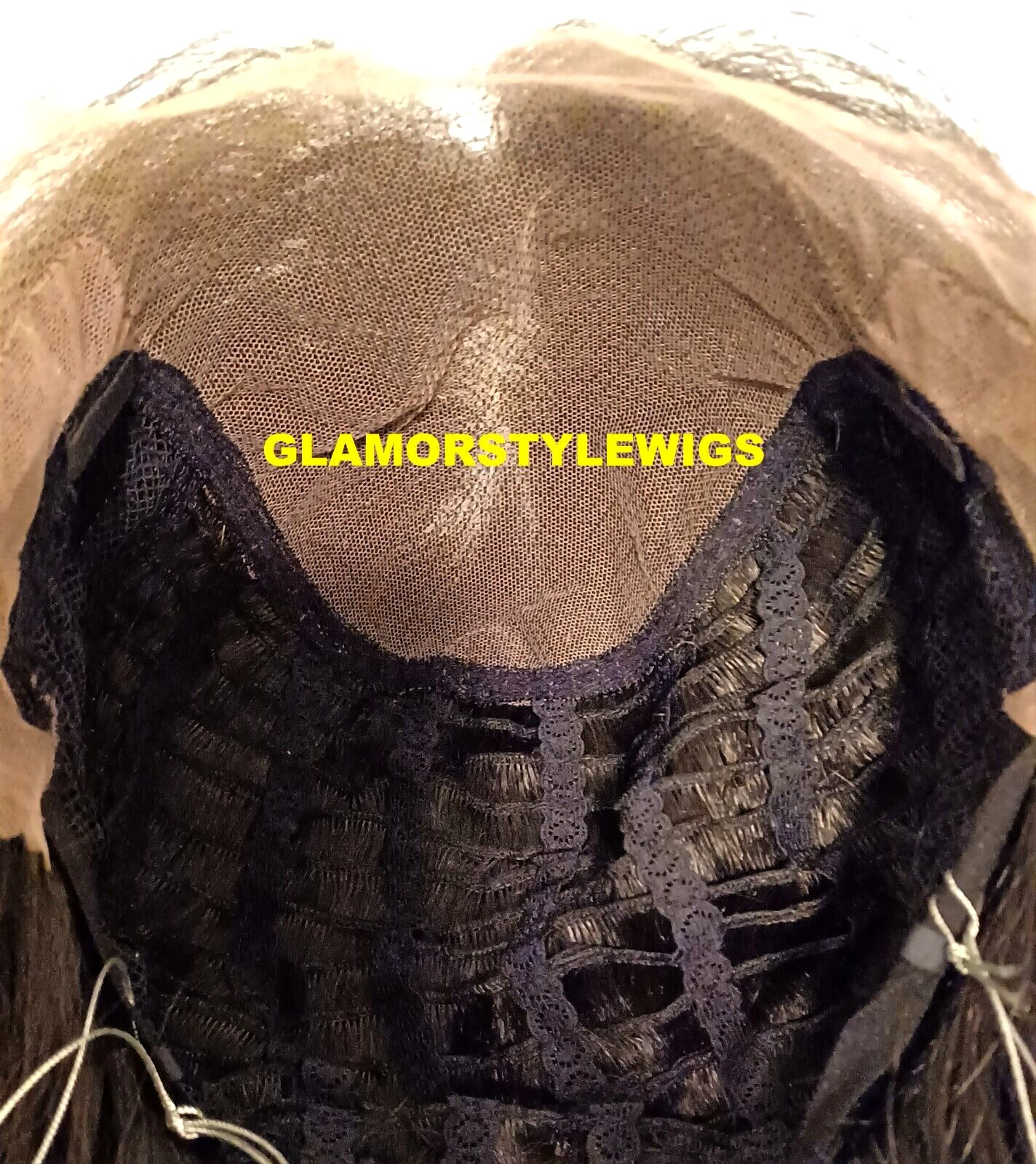 37” FREE PART LACE FRONT FULL WIG LONG WAVY LAYERED OFF BLACK #1B HEAT OK NWT